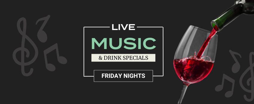 Friday Nights Live Music and Drink Specials at 20 Deep Winery