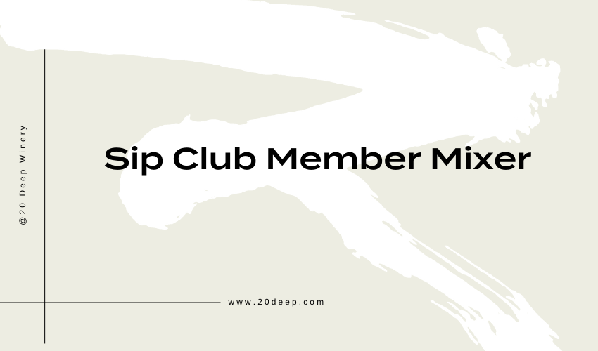 Wine Club Member Mixer Event